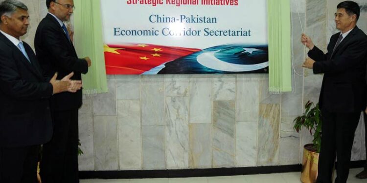 巴基斯坦说工程对密钥的路由进行 CPEC