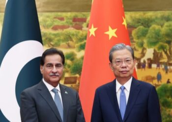 چاؤ لہ جی کی پاکستان کی قومی اسمبلی کے اسپیکر سردار ایاز صادق سے ملاقات