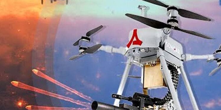 چین نے گولیاں برسانے والا ڈرون تیار کر لیا