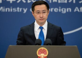 بیرون ملک مقیم چینیوں کو  نئے چینی  سال کی مبارکباد دیتے ہیں ، چینی وزارت خارجہ