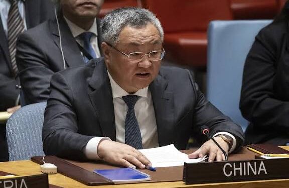 عوامی فلاح و بہبود میں بہتری افغانستان کی فوری ضرورت ہے ، اقوام متحدہ میں چینی مندوب