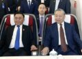 ویتنام کی  کمیونسٹ پارٹی کی مرکزی کمیٹی کے جنرل سیکرٹری اور   ویتنام کے صدر  تولام  کا چین میں  ہائی سپیڈ ٹرین کے ذریعے گوانگشی کا دورہ